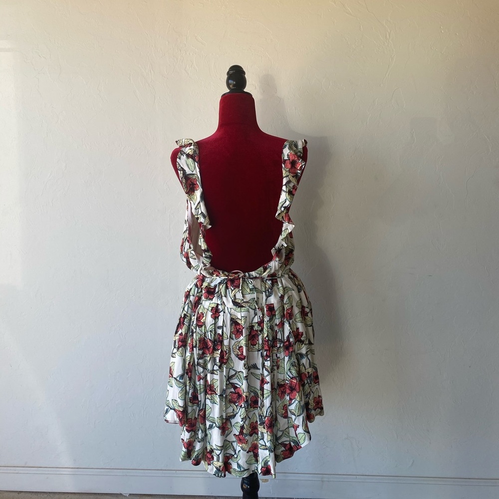 Free People Dear you floral mini dress L - Picture 5 of 7